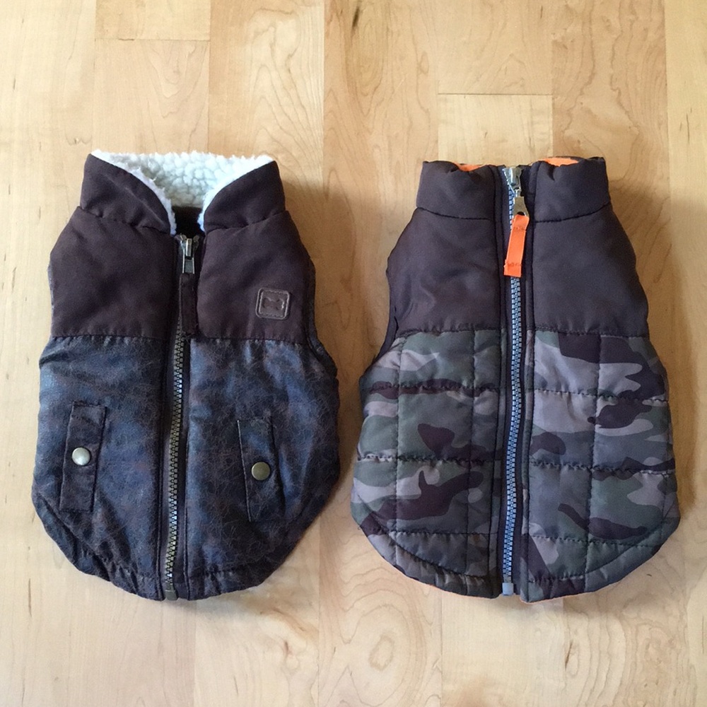 Bond & Co From Petco Zip Up Insulated Dog Jackets